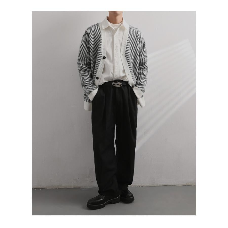 カーディガン メンズ ニットカーディガン Vネック ニット 上着 ボタン留め ライトアウター 羽織り トップス 厚手 防寒 暖かい 長袖 5,544円