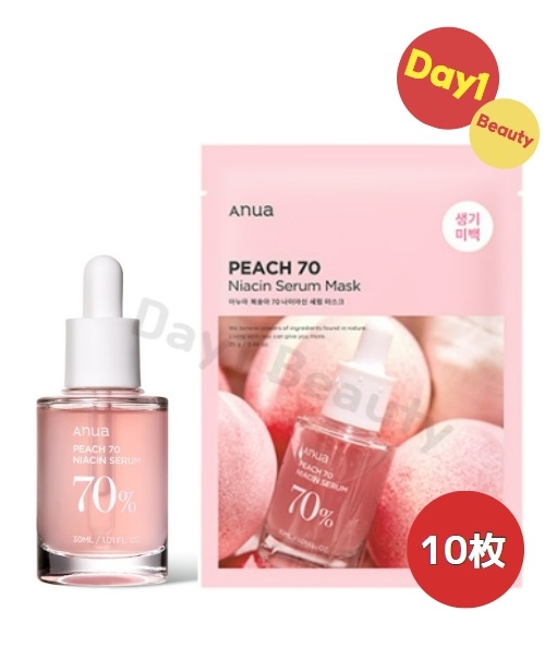 桃70％ナイアシンマスクパックセット