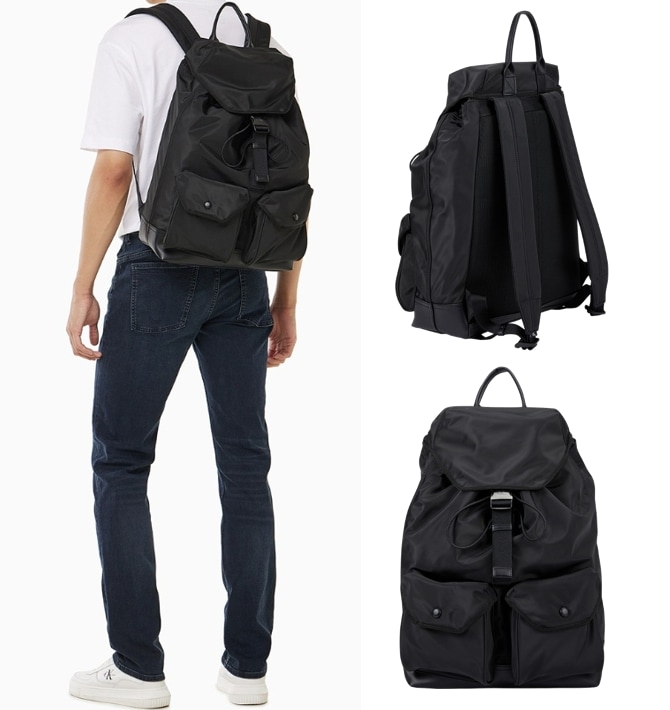 [ ] CKJ Speed Clip Flap Backpack ★大人気★ CALVIN KLEIN JEANS】 Speed Clip Flap Backpack 47 ☆送料込