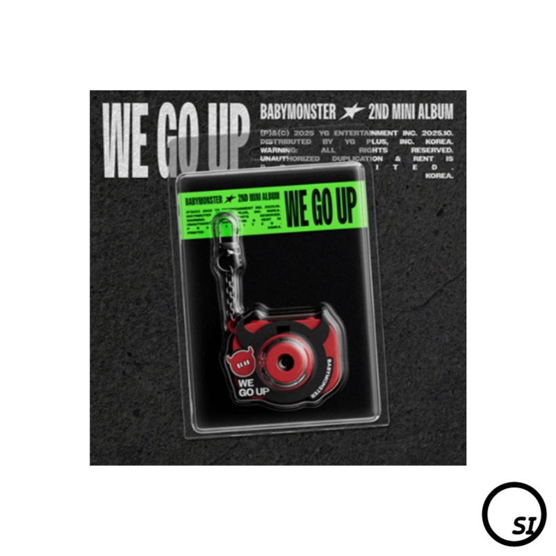 【BABYMONSTER】 2nd MINI ALBUM [WE GO UP] MINI BEAM KEYRING Ver.