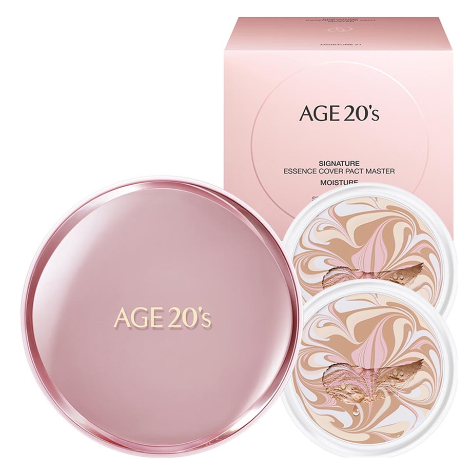 [ケース+詰め替え2]シグネチャーエッセンスカバーファクトマスターモイスチャー 14g