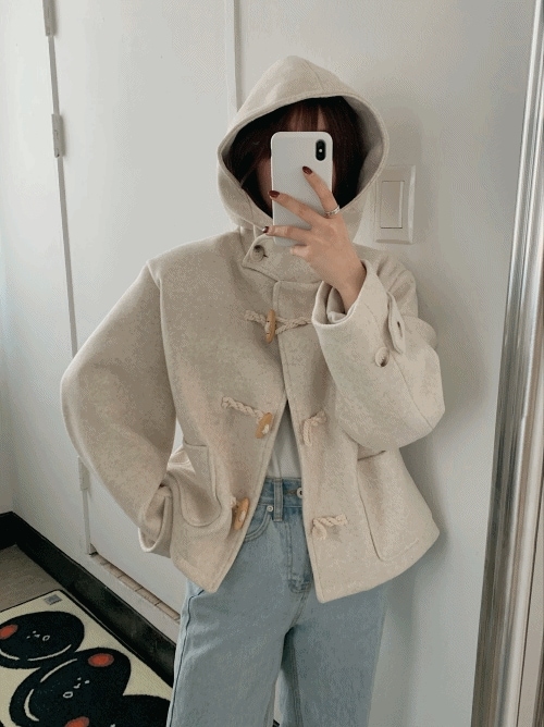 ジェジェパーカー キルティング 冬 ダッフルコート