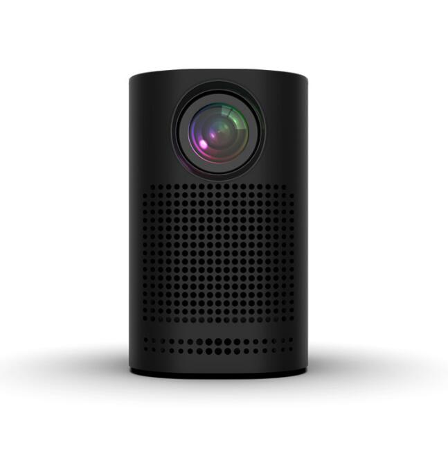 シネマティック体験を堪能できるポータブルプロジェクター　小型ポータブルプロジェクター LEDライト 高画質 コンパクト1000V 携帯投影対応 1080p HD