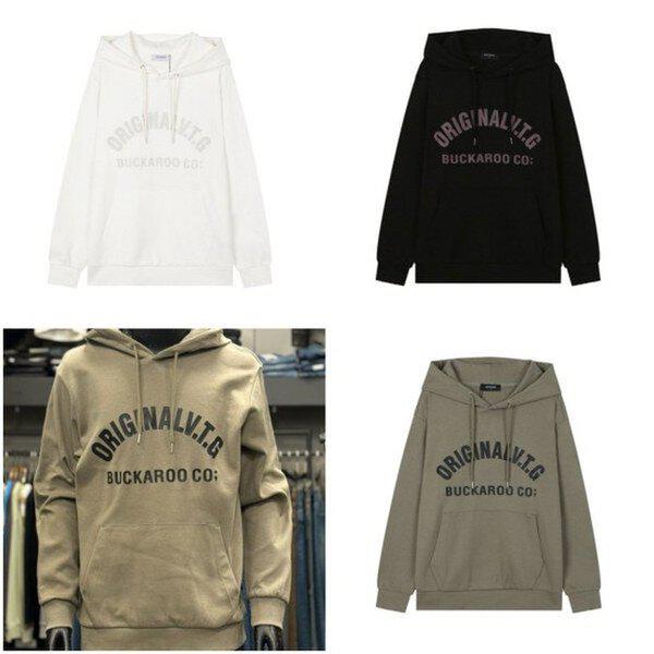 男性 特 両面ロゴ CP フード付きTシャツ_US