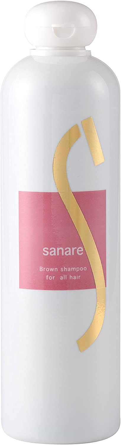 【 美容室専売品 】アミノ酸シャンプー 弱酸性 sanare ブラウンシャンプー 無香料 さらさら ふんわり サロン専売品 白髪 枝毛 切れ毛 ヘアケアボリューム スタイリング ギフト プレゼ