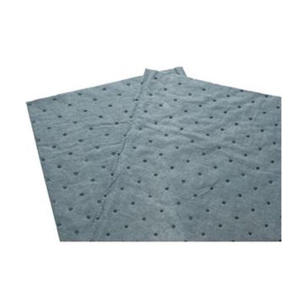 （まとめ）TRUSCO 水油吸着材エコノミータイプ 400×500×2mm TOWEP-4050-10P 1袋（10枚）(×10セット)