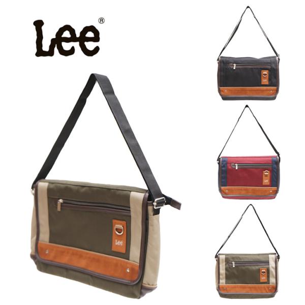 Lee ショルダー 320-3743 メンズ 鞄 かばん カバン きれいめ ブランド 通勤 通学 デザイン かっこいい