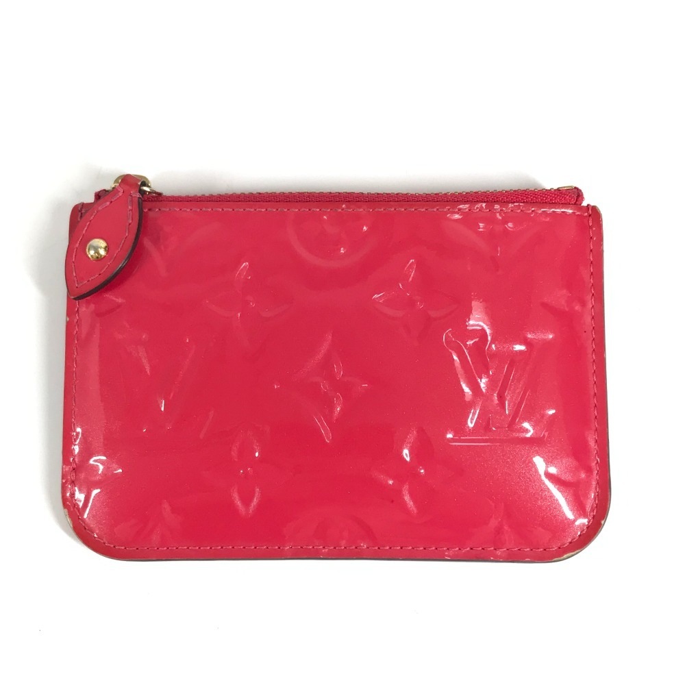 コインケース M90312 ポシェットクレNM モノグラムヴェルニ 財布 小銭入れ キーリング付き モノグラムヴェルニキャンバス ピンク