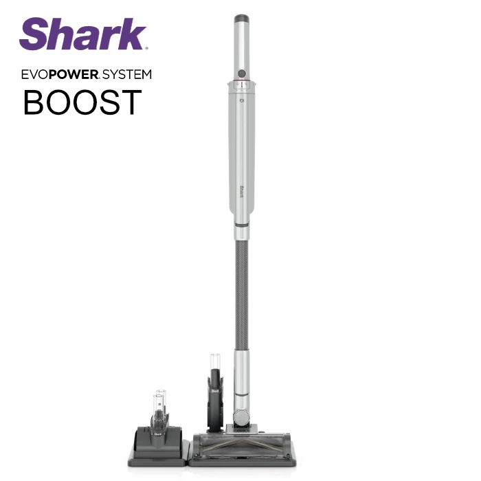 掃除機 コードレススティッククリーナー Shark EVOPOWER SYSTEM BOOST LC600JGY フロストグレイ