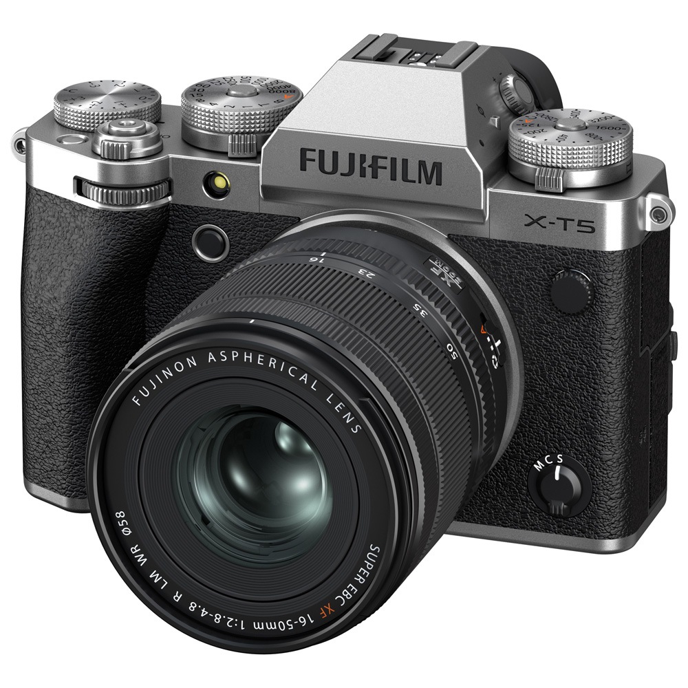 富士フイルム FX-T5LK-1650S_JP ミラーレス一眼カメラ「FUJIFILM X-T5」XF16-50mmレンズキット（シルバー）（日本語英語版） FXT5LK1650SJP