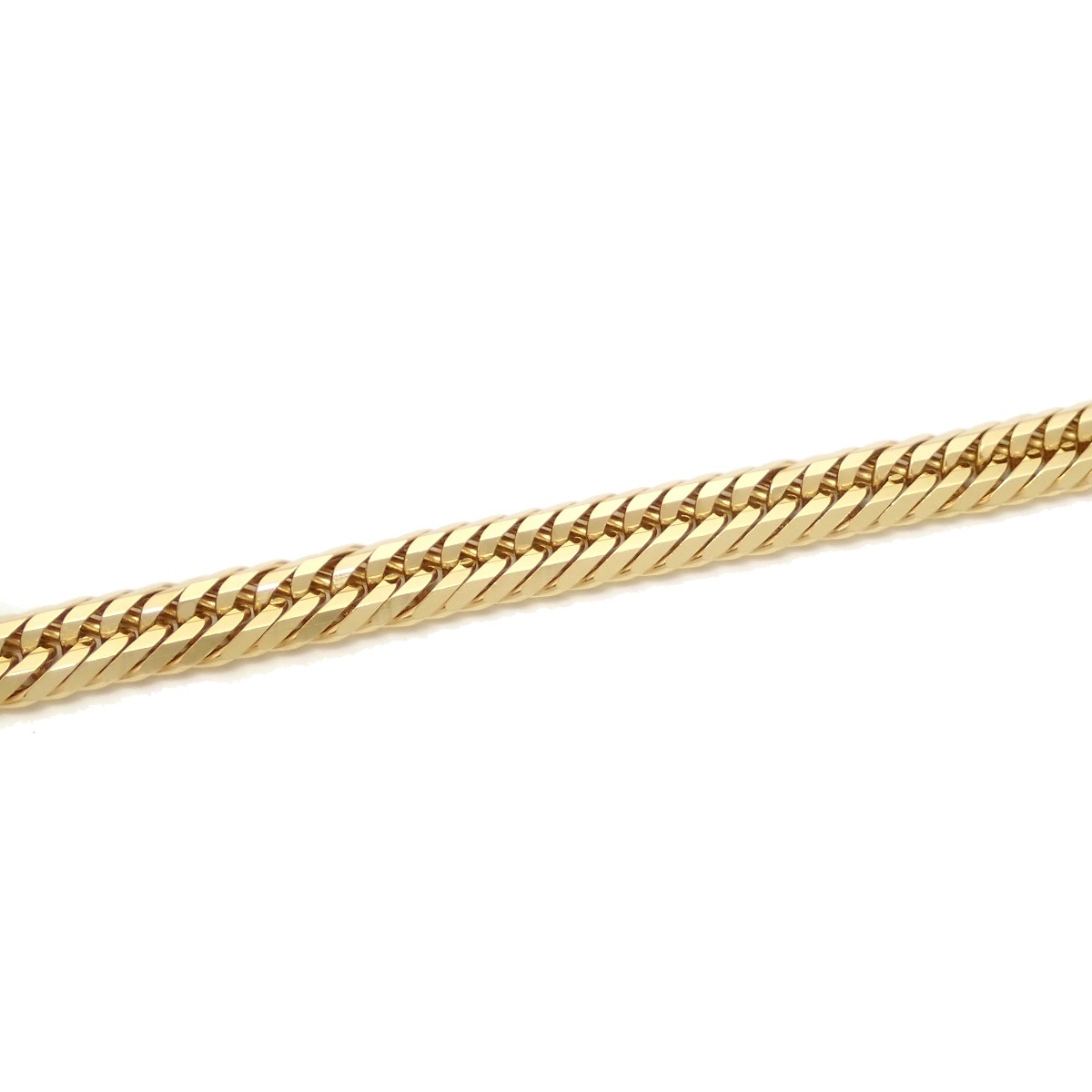 キヘイ ネックレス K18 18金 ゴールド 20.9g 40.0cm YG 12面T トリプル 日本造幣局検定マーク入り 20g 前