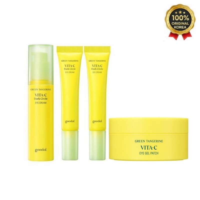 青みかんビタC 水分アイパッチ(60枚)+青みかんビタC ダークサークル アイクリーム30ml(+15ml*2ea贈呈)