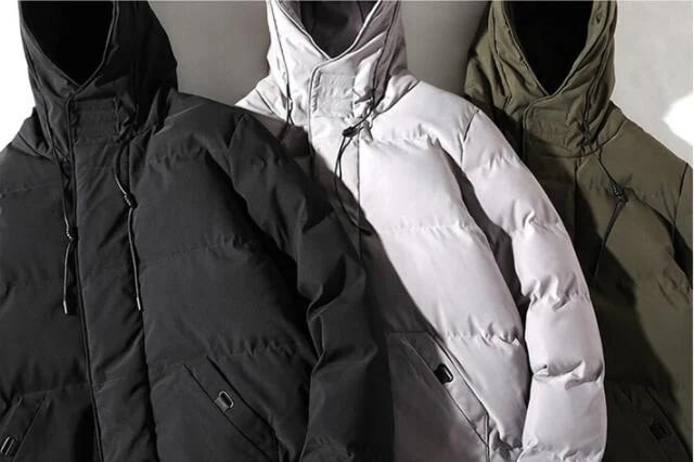 秋と冬韓国のファッションメンズ カジュアル ミドル丈の防寒 厚手のパッド入りジャケット 88D06 4,976円