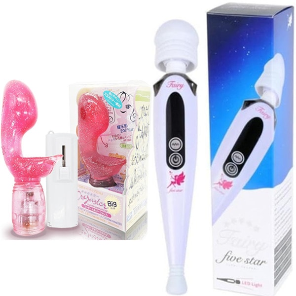 ファイブスター＋（メルシー）オルガスターBIGピンク（2点セット）