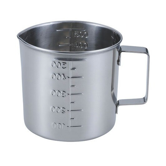 （まとめ買い）柄沢製作所 KS 18-8口付水マス 計量カップ 2000cc [x3]