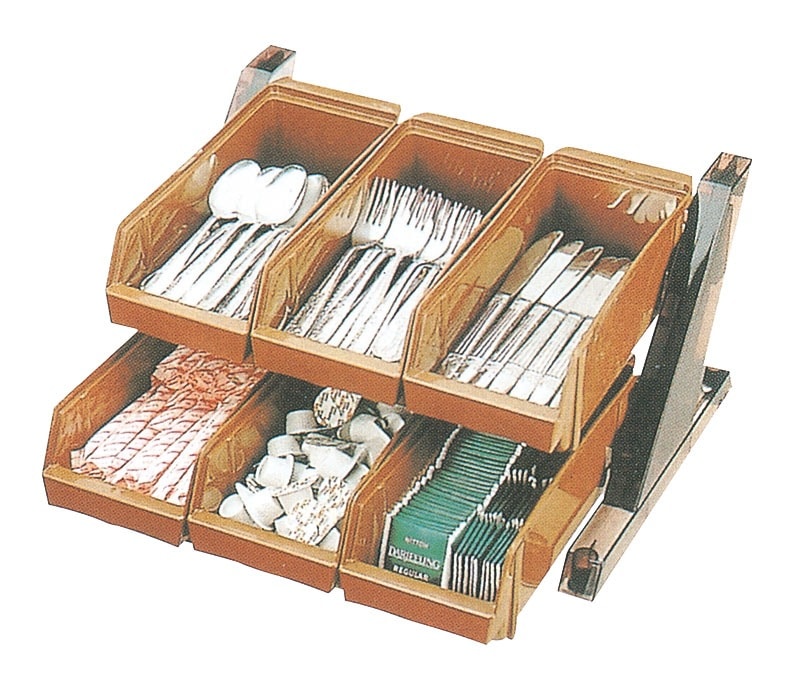 本間冬治工業 BKオーガナイザー 2段4列 ブラウン 14,447円