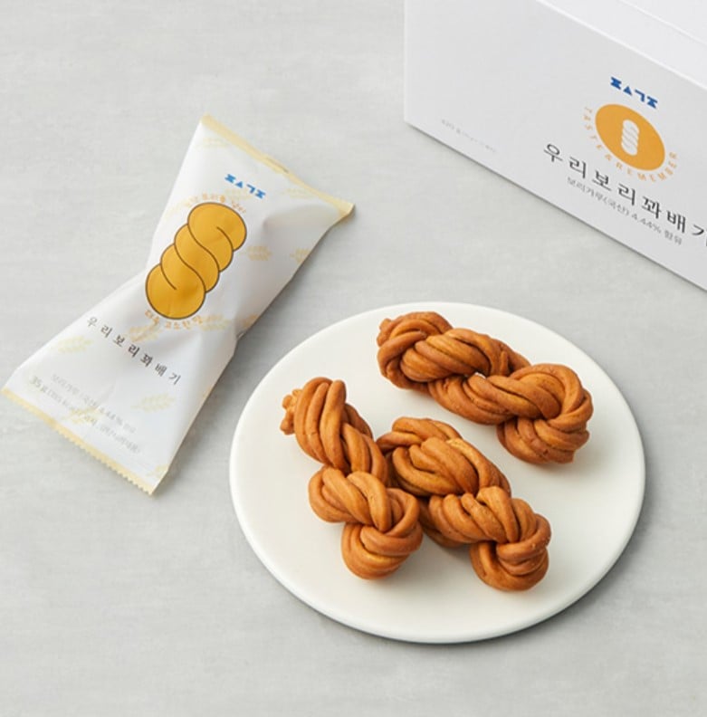 韓国のお菓子 麦ねじり菓子 12個入り