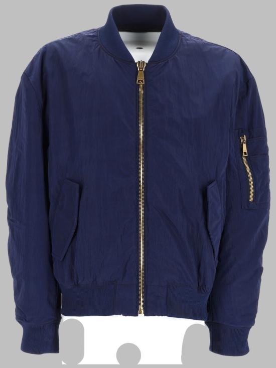 BALMAIN Men Jacket HH1TFC55XM28 6DU BLUE