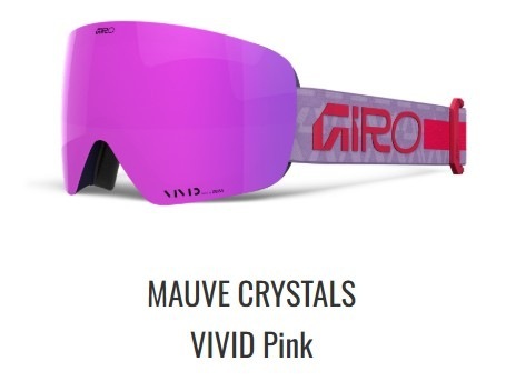 新品未使用 25-26 GIRO GOGGLE CONTOUR RS MAUVE CRYSTALS VIVID Pink 土日祝発送OK 58 ジロ