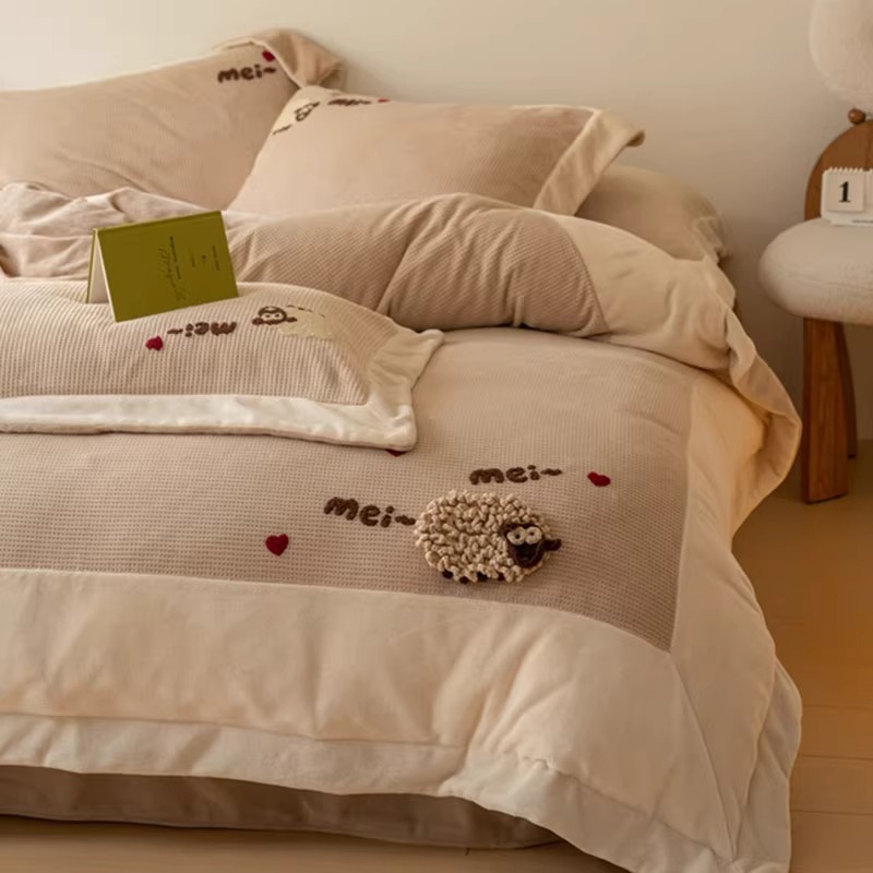 布団セット シングル 4点セット 3点セット 掛け布団 敷き布団 枕 まくら 洗える カラー リバーシブル シワになりにくい 掛布団カバー261