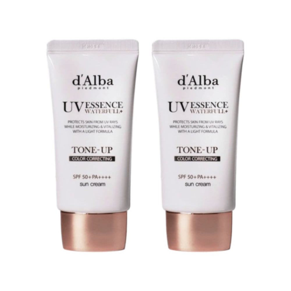 【1+1】【ピンク色の生気光彩】ウォーターフル ピンクトーンアップ 日焼け止め デュオ企画 (50ml+50ml)