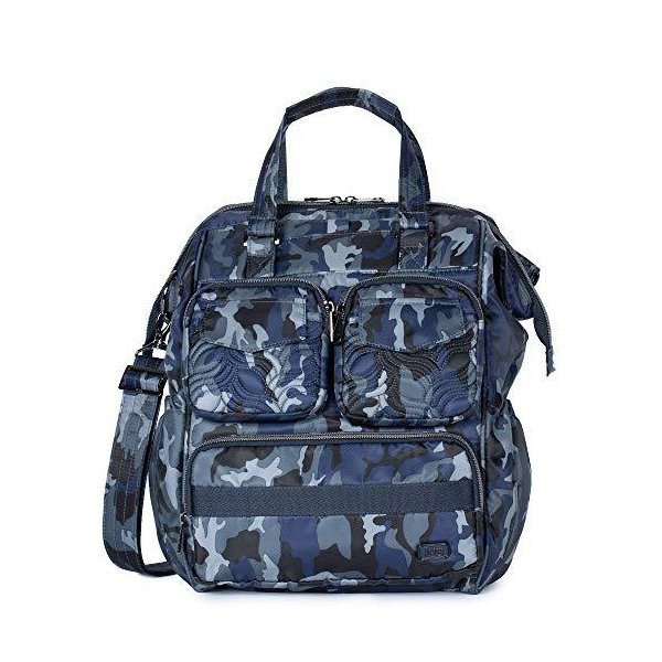 Lug Via 2 Convertible Tote Bag， Camo Navy 並行輸入品