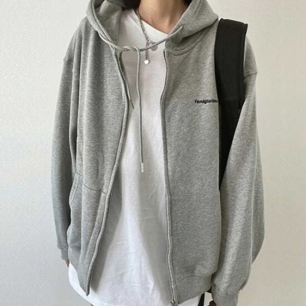 ティーンエイジャー/ジップパーカー/ジャンパー/ファッション/スタイリング