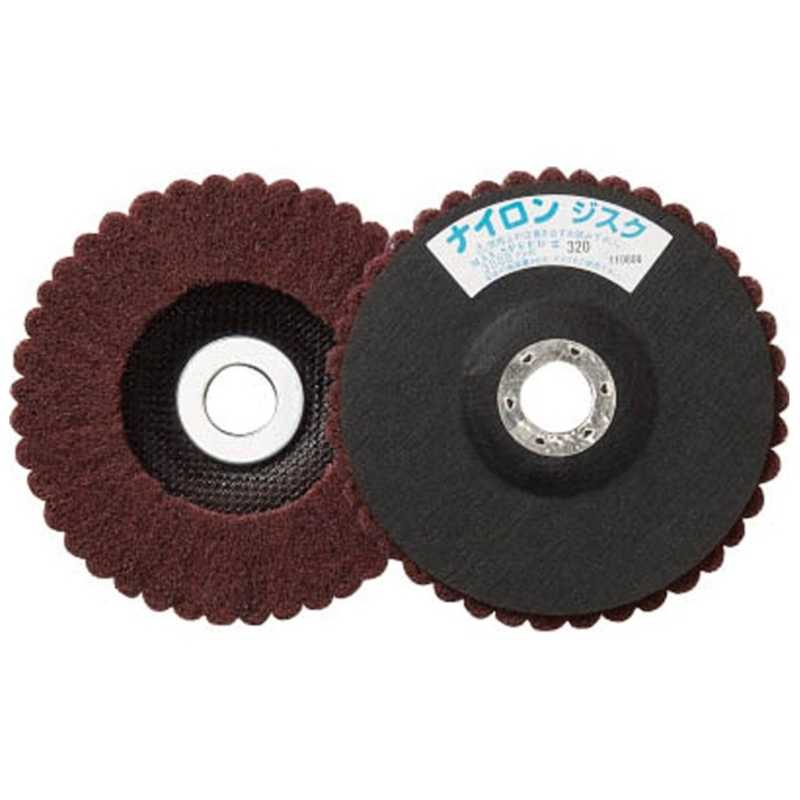トラスコ中山　ナイロンディスク Φ150X15X22 5個入 320#　GPN150
