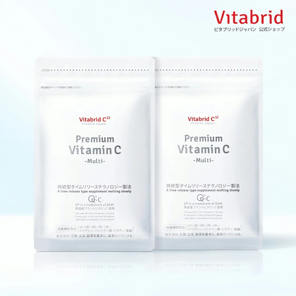 [公式]プレミアムビタミンC マルチ 2袋 240粒入/約60回分 ビタミン サプリ ビタミンC 健康 美容 ビタミンB 葉酸 サプリメント 栄養 6,589円