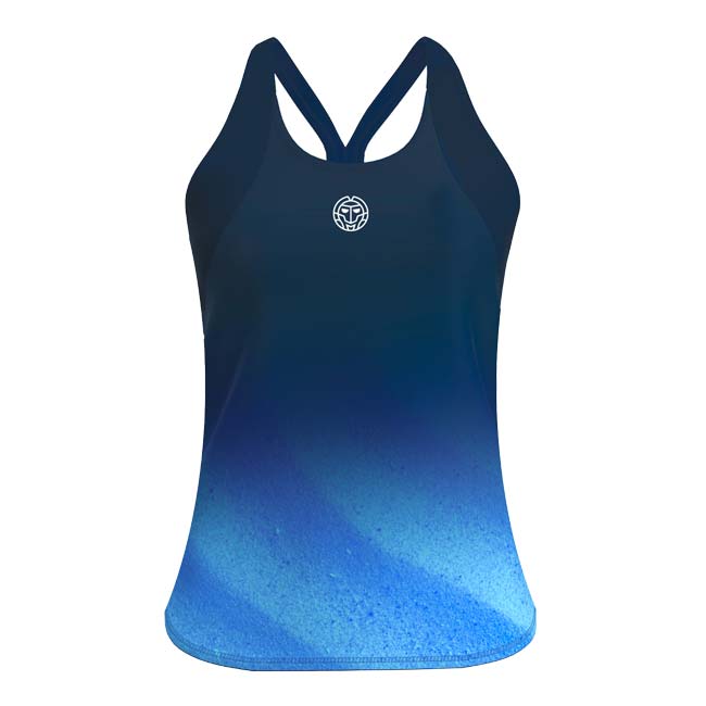 「海外サイズ」BIDI BADU(ビディバドゥ) 2024 SS レディース BEACH SPIRIT ビーチスピリット タンクトップ W1580023-DBLBL ダークブルー×ブルー(24y2mテ 6,011円