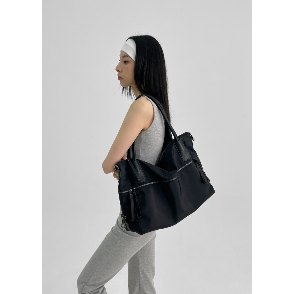 ブラックアップ ELCOM ツーウェイビッグショルダーバッグ