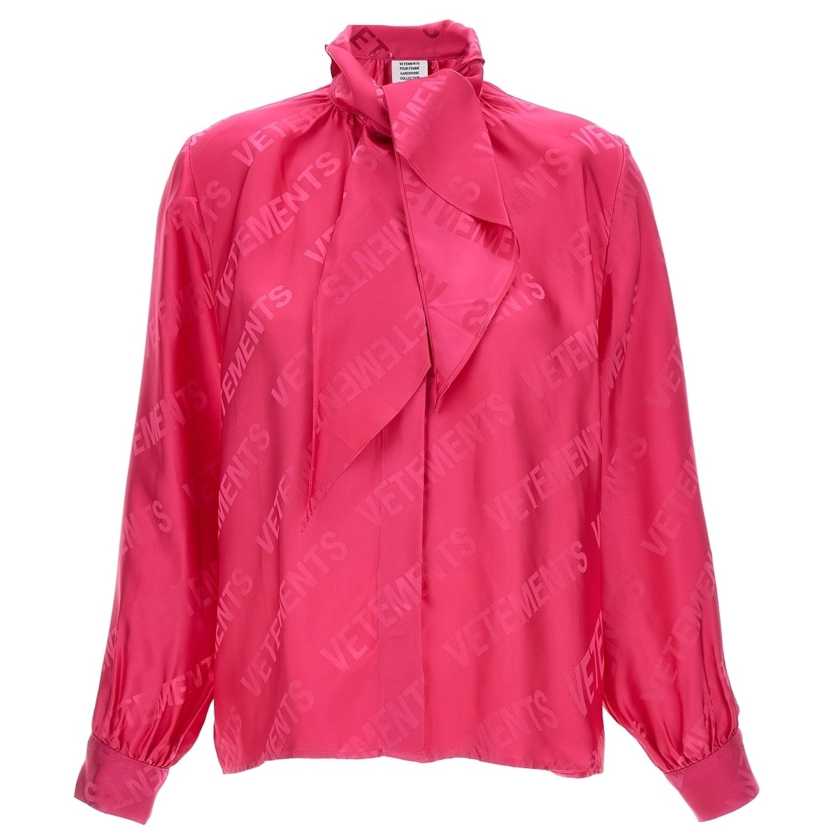 WE54SH100HHOTPINK パープル 秋冬2023 シャツ レディース ju