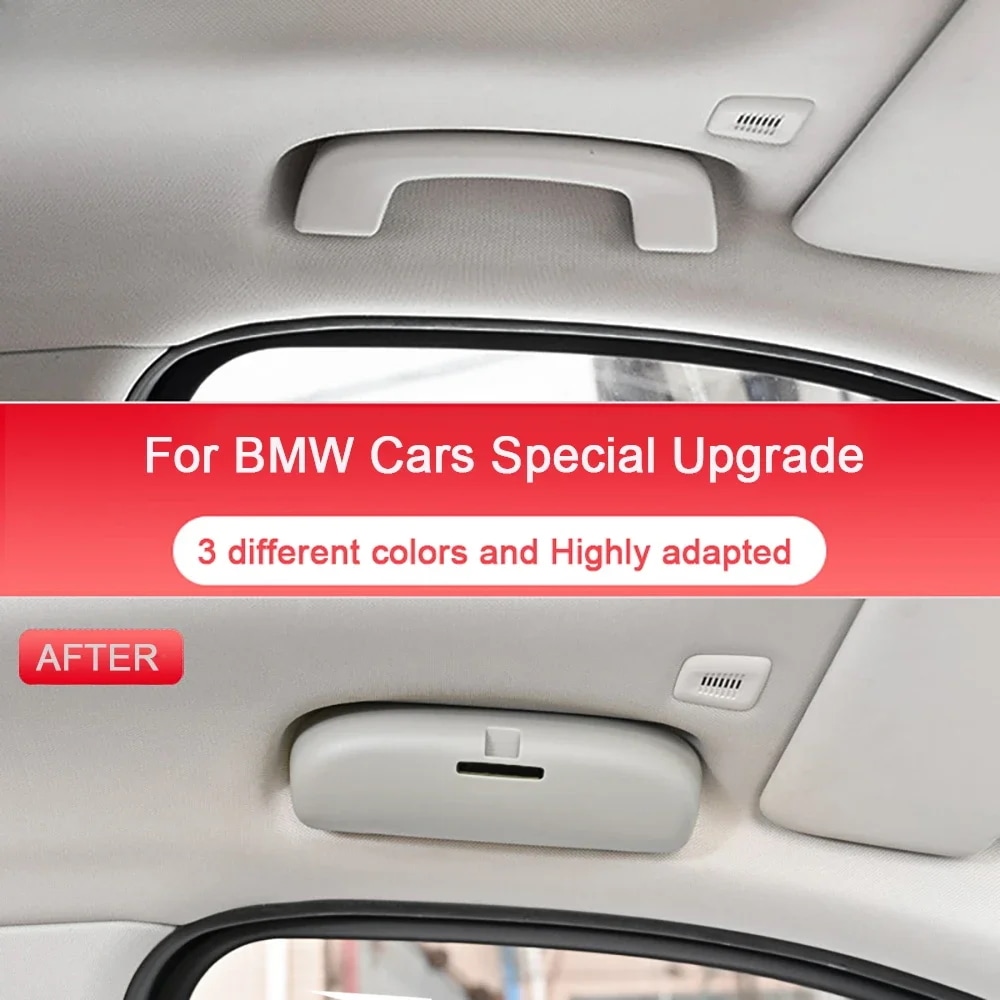 BMW X1 X3 X5 F10 F11 F20 i3 用 サングラスホルダー メガネケース 車載アクセサリー (2013-モデル対応) 輸入品