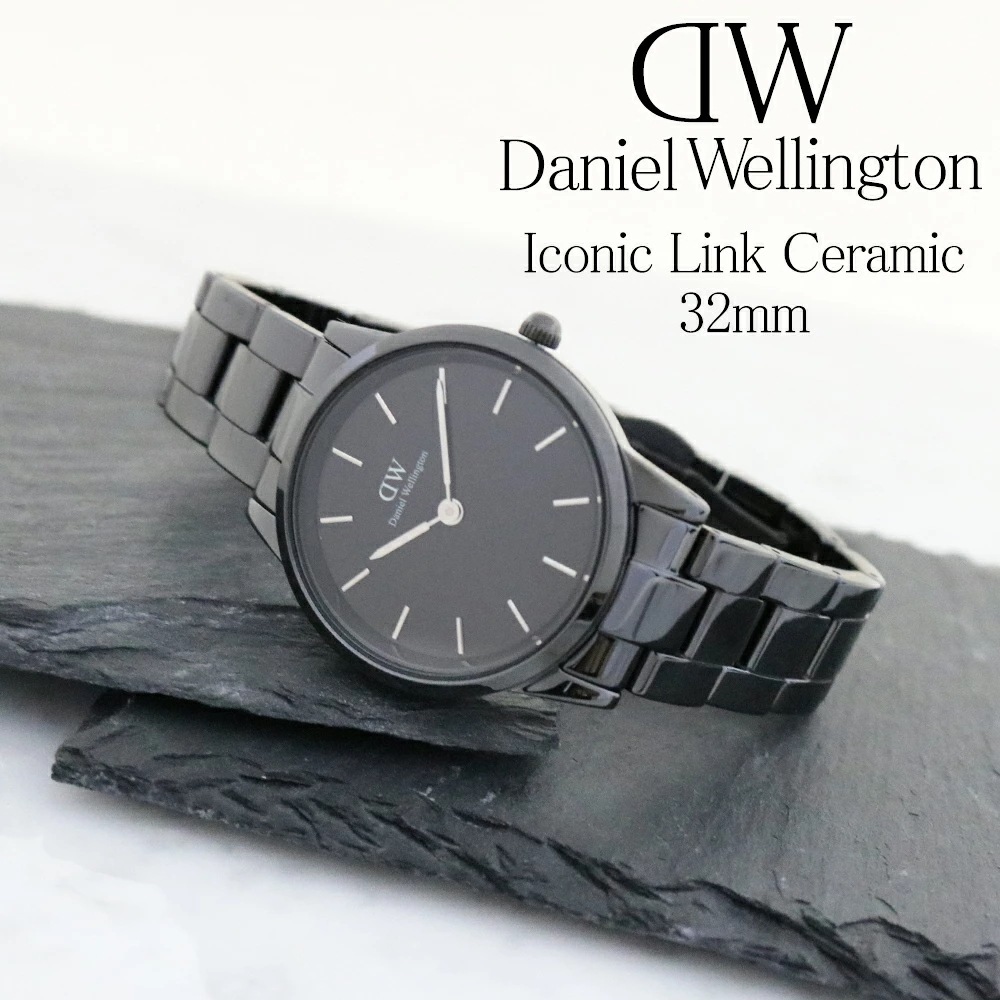 DW 【3年保証】腕時計 レディース アイコニック リンク 32MM