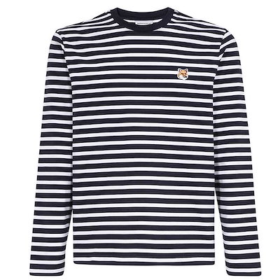 フォックスヘッドストライプTシャツ LM00105KJ0044 S480 59103030 [U]