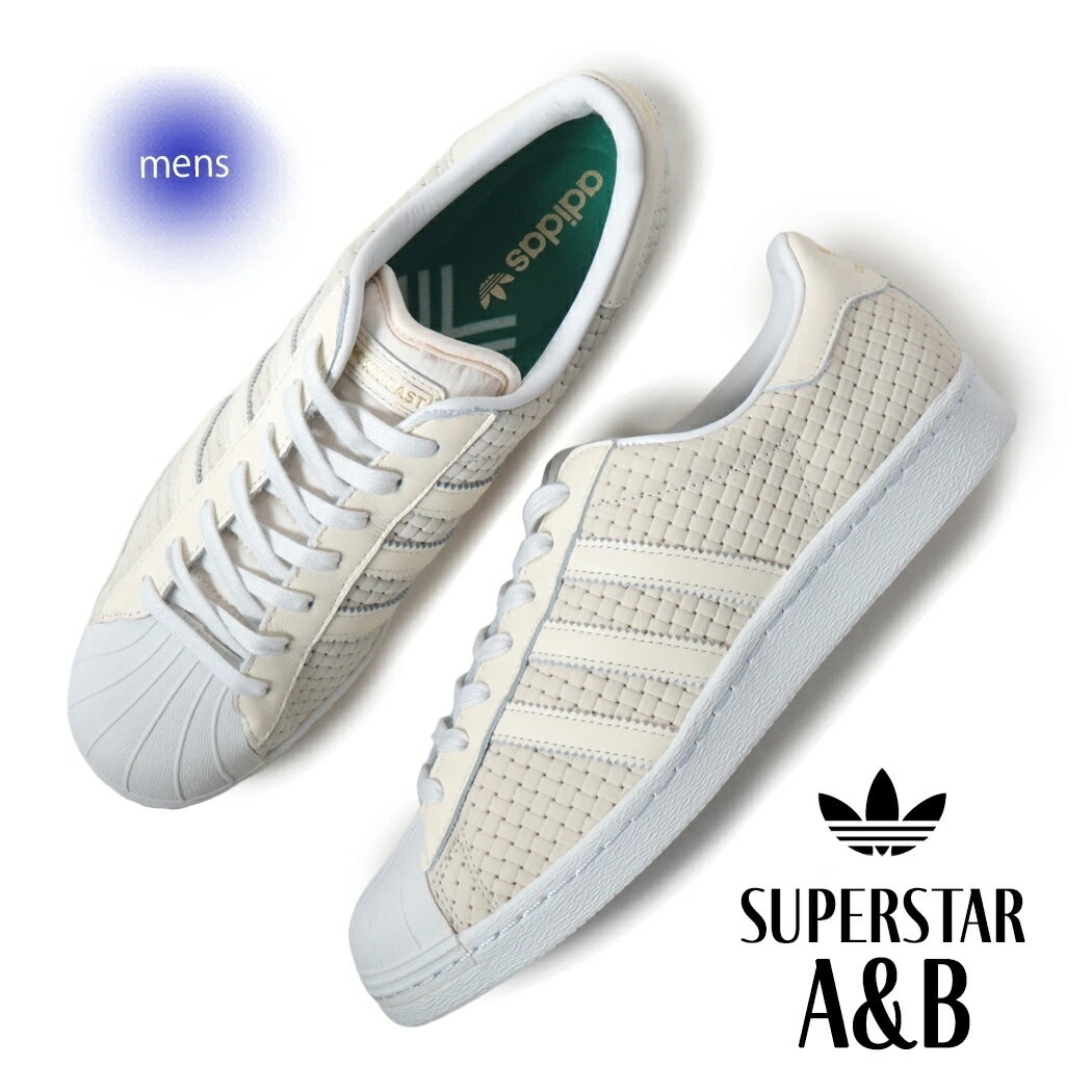 adidas アディダス スーパースター X A&B スニーカー SUPERSTAR WONDER WHITE ( ホワイト 白 アローアンドビースト コラボ メンズ レディース JS2593 )