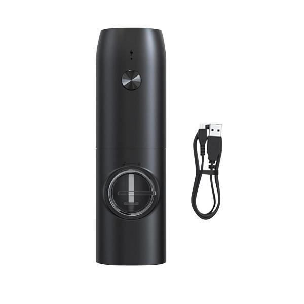 電子ペッパーミル USB 充電式 粗さ調整可能