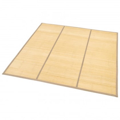 大島屋 竹ラグ フラット ナチュラル コンパクトたたみ 180x180cm 5,573円