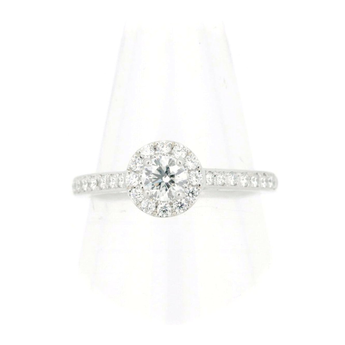 ラザールダイヤモンド ダイヤモンド リング 指輪 0.22ct 0.17ct 7号 Pt950(プラチナ) 質屋出品