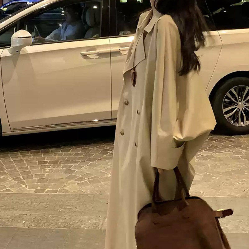 天糸開襟パーカー女性ゆったり大シルエットレトロミディアム高級感コートデザイン