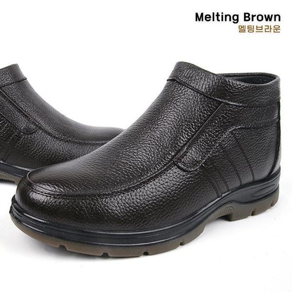 男性防寒ブーツ メンズ 冬 털ブーツ H09