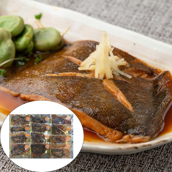 北海道 小樽産 かれいの煮つけ Eセット 130gx12個 SISK