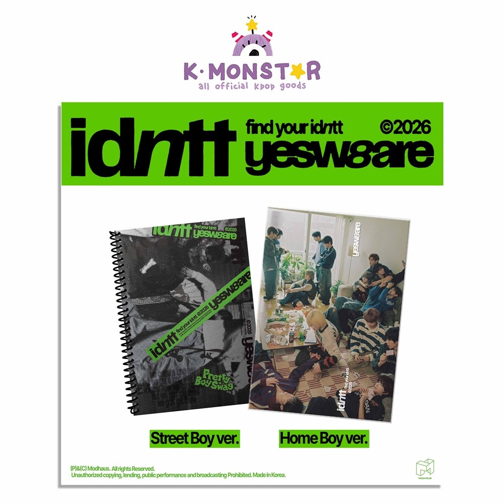 [特典] idntt - [yesweare] / 2nd Mini Album (Street Boy ver. / Home Boy ver.) 2種SET APPLEMUSIC