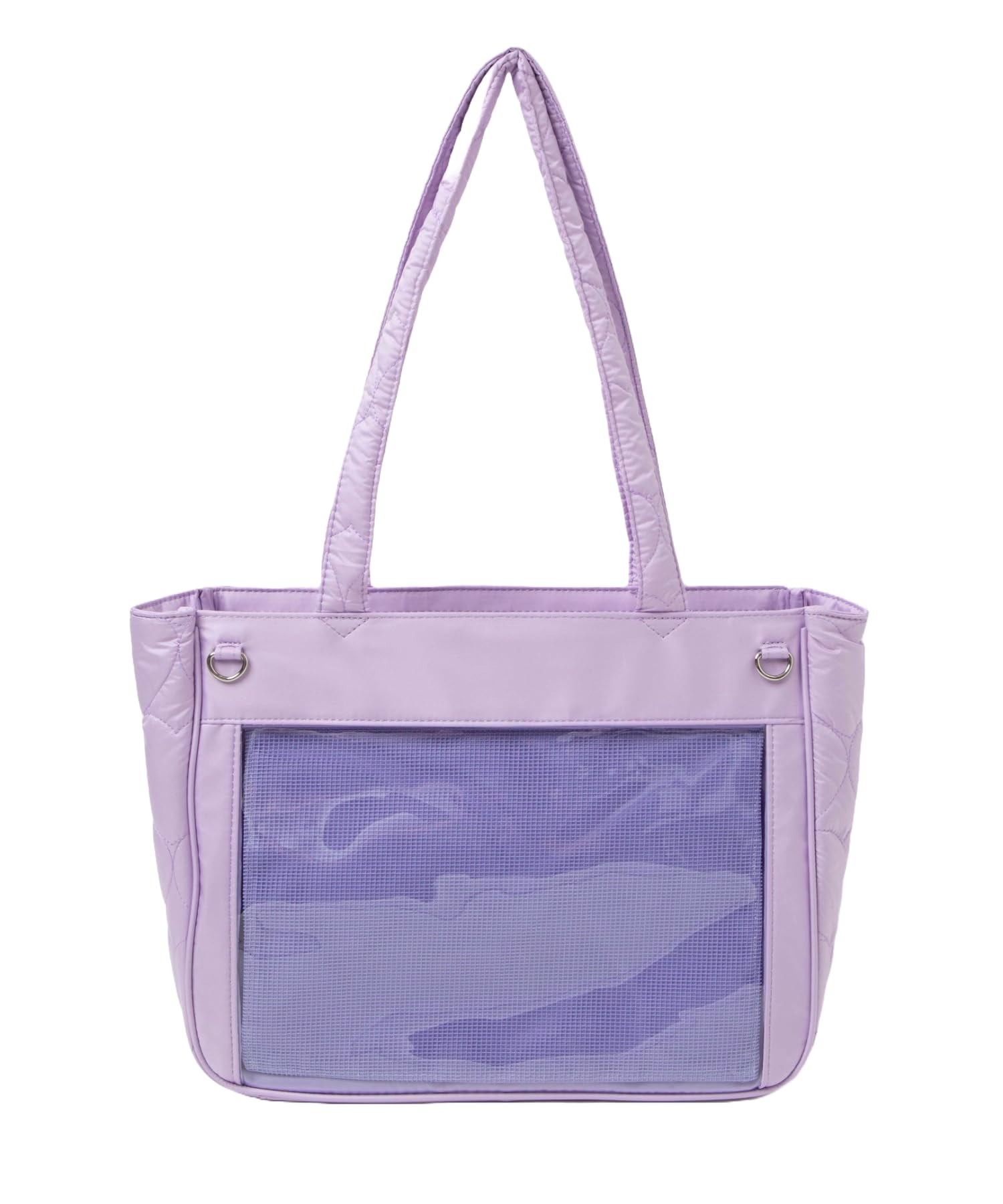 [ウィゴー] 痛バッグ 痛バ 【Sサイズ】 トートバッグ ときめき キルティング バッグ デコバッグ 鞄 A4 推し活 推し活グッズ 推し活バッグ ライブ イベント 春 夏 秋 冬 プレゼント ギフト