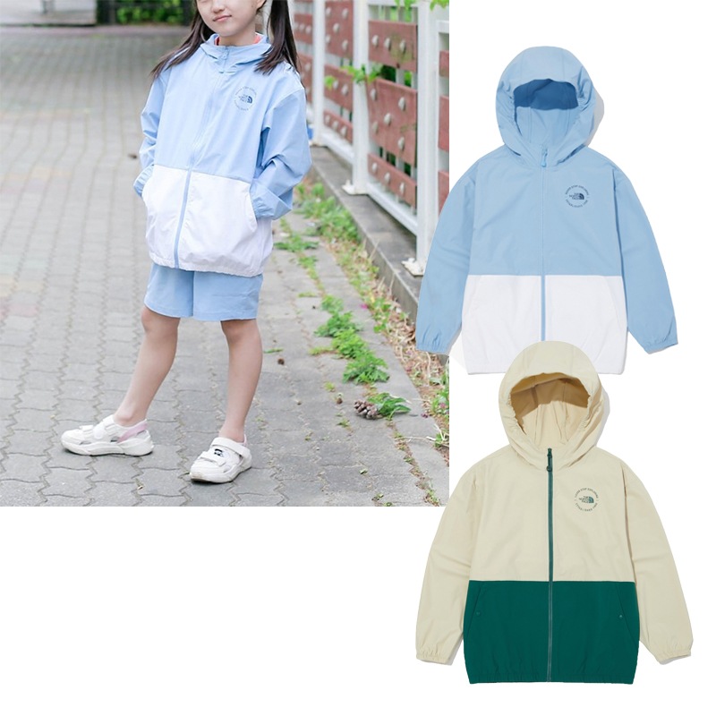 KS GO ACTIVE JACKET NJ3BN05 キッズ 男の子 女の子 ウィンドブレーカー 防寒 マウンテン カジュアル ホワイトラベル メンズ レディース 韓国 人気 新作 2022 薄手