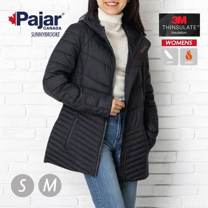 【SHOPクーポンあり】パジャールカナダ サニーブルック レディース パッカブル ジャケット ダウンフィル コート パーカー
