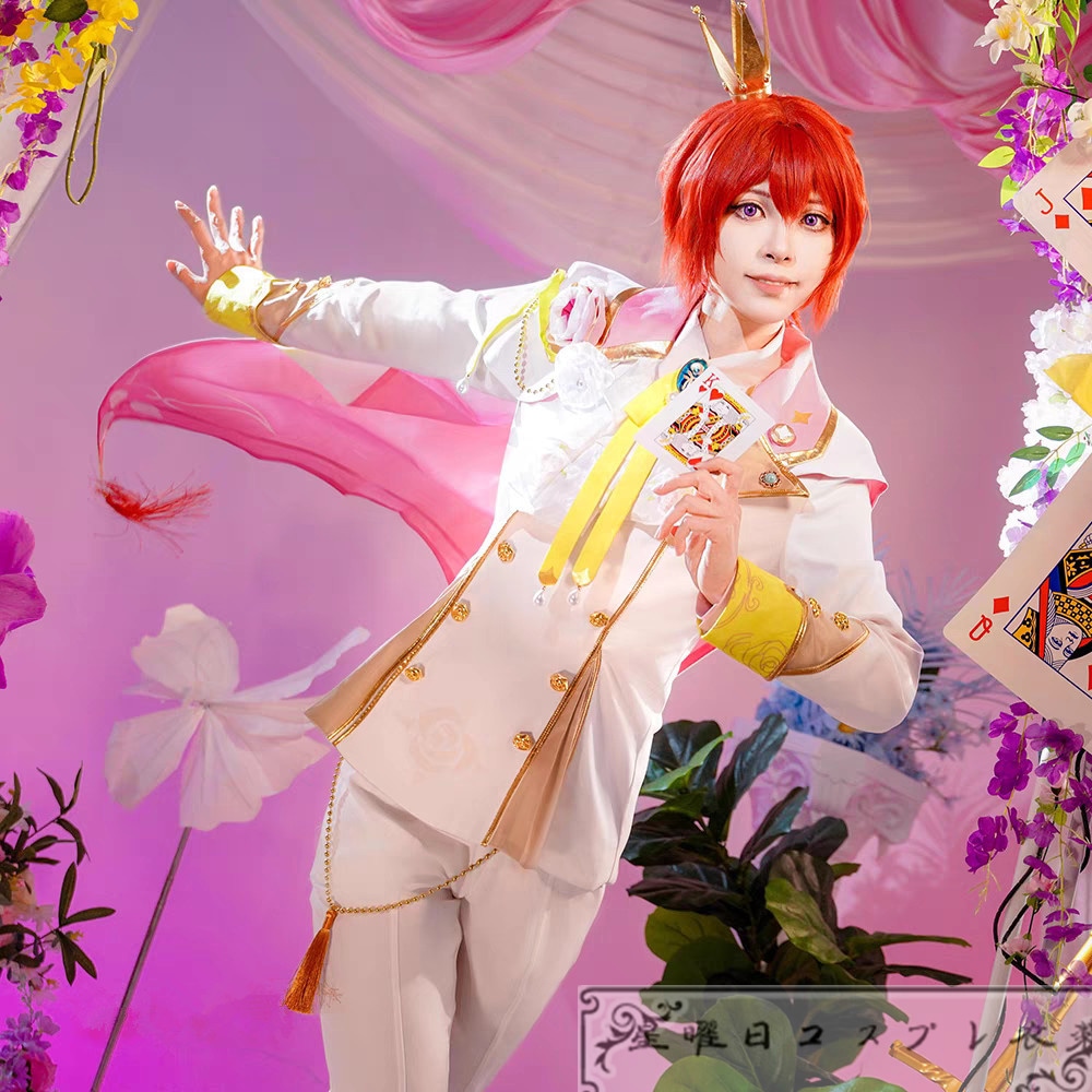 あんスタ オーディション VS PRINCESS First piece 衣更真緒 月永レオ 花群冬芽 冴霧笑主 明星スバル 朱桜司 王子城 コスプレ衣装 コスチューム