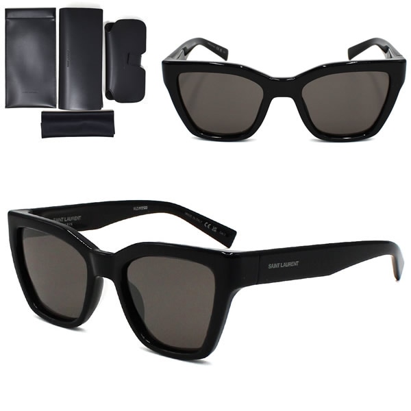 サングラス SAINT LAURENT SL 641-001 サングラス スマート メンズ レディース ユニセックス SL641-001 ブラック