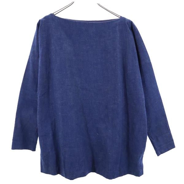 ヤエカ 日本製 長袖 デニム カットソー S YAECA レディース