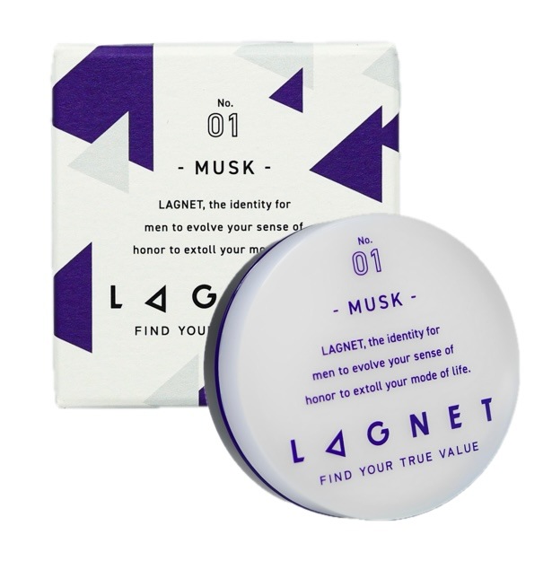 ラグネット ソリッド パフューム No.01 ムスクの香り 10g 練香水 LAGNET メンズコスメ ムスク メンズ 日本製